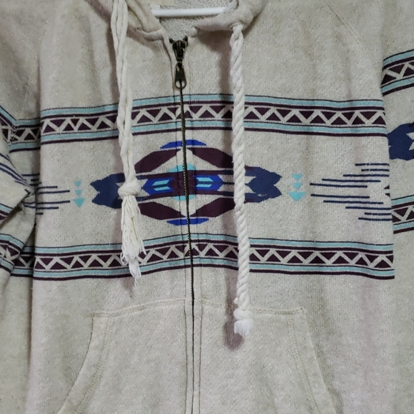 Billabong Girls Zip Up Hoodie Sz L - Picture 3 of 6